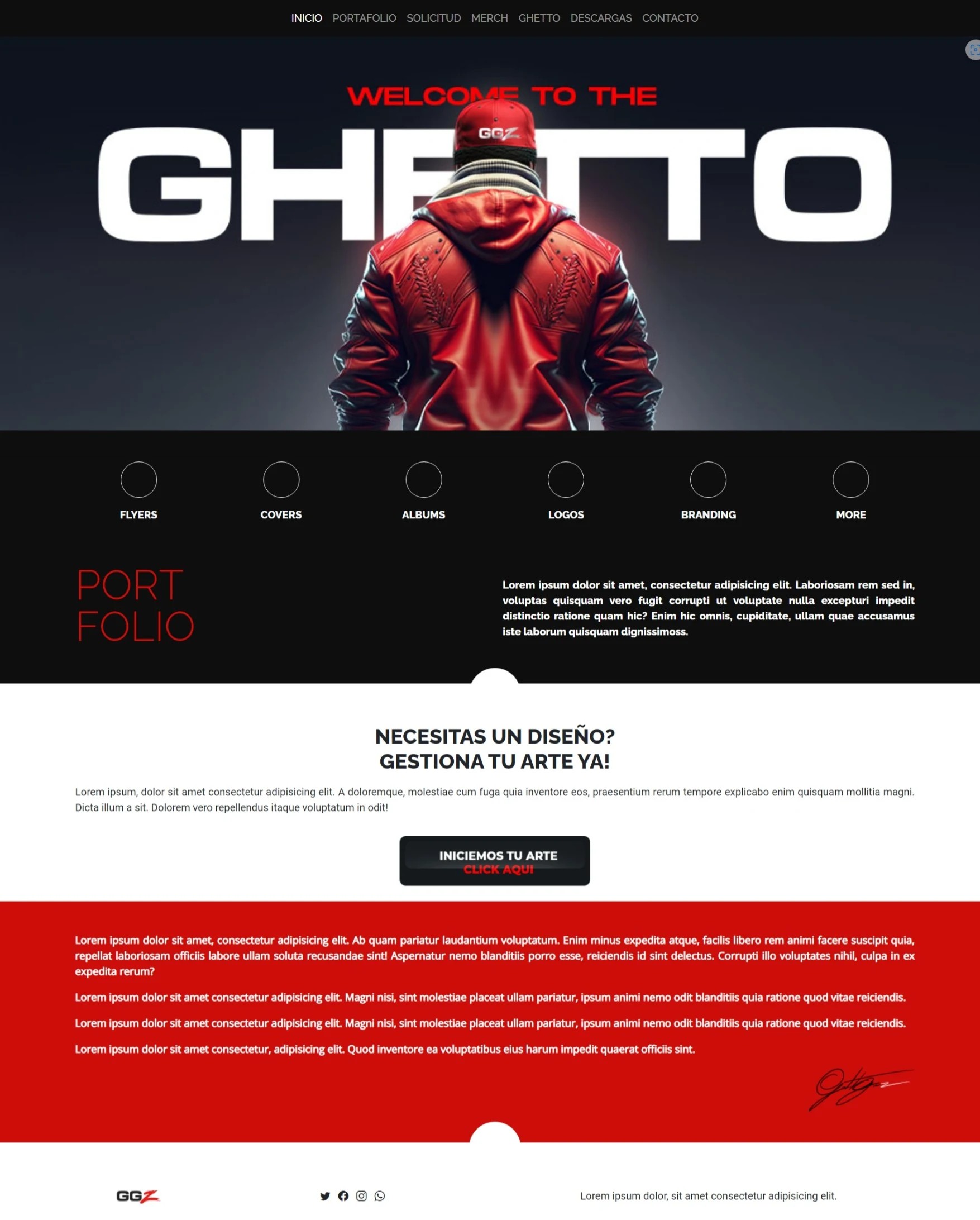 Ghettographicz - Creative Portfolio